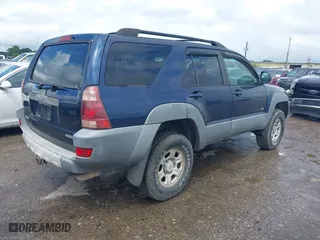 2003 Toyota 4Runner SR5 with VIN JTEZU14R638004274, listed as a IAAI auction lot 42108311 with 1 mi miles. Bid and sale history available at carsss.com. Image 4.