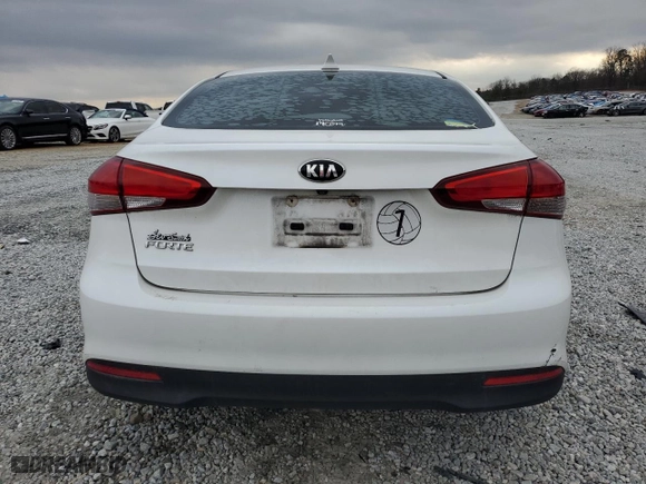 2018 Kia Forte S with VIN 3KPFL4A7XJE191326, listed as a Copart auction lot 44236855 with 92,434 mi miles and Salvage Title. Bid and sale history available at carsss.com. Image 6.