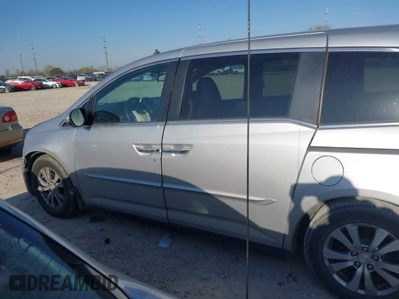 2015 Honda Odyssey EX-L with VIN 5FNRL5H62FB064541, listed as a IAAI auction lot 42048705 with 176,620 mi miles and . Bid and sale history available at DreamBid. Image 14.