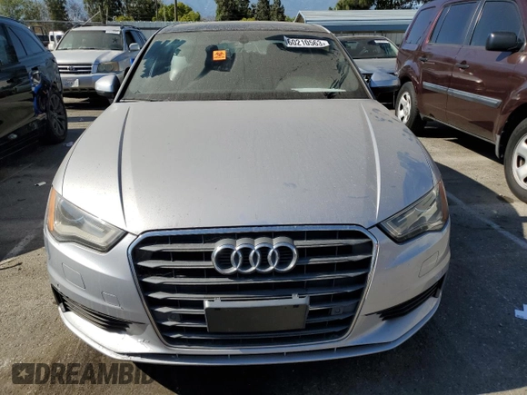 2015 Audi A3 1.8T Premium with VIN WAUACGFF9F1134554, listed as a Copart auction lot 60210563 with 75,983 mi miles. Bid and sale history available at carsss.com. Image 5.