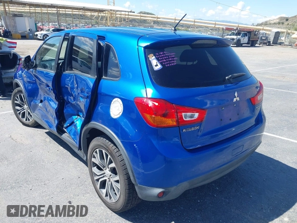 2016 Mitsubishi Outlander Sport 2.0 ES with VIN JA4AP3AU0GZ064591, listed as a IAAI auction lot 41955956 with 110,443 mi miles. Bid and sale history available at carsss.com. Image 3.