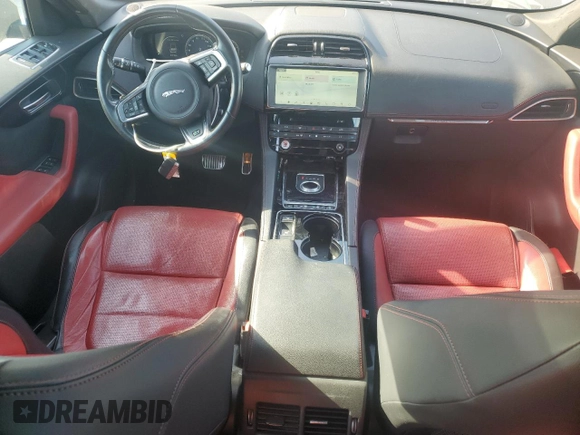 2017 Jaguar F-Pace 35t R-Sport with VIN SADCL2BV7HA492920, listed as a Copart auction lot 53532875 with 132,746 mi miles and Clean title. Bid and sale history available at DreamBid. Image 8.