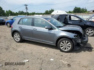 2021 Volkswagen Golf TSI с VIN 3VWG57AU0MM006066, выставлен на аукционе Copart как лот 61004554 с пробегом 62 708 миль миль и Списание • Salvage title. История ставок и продаж доступна на DreamBid. Изображение 4.