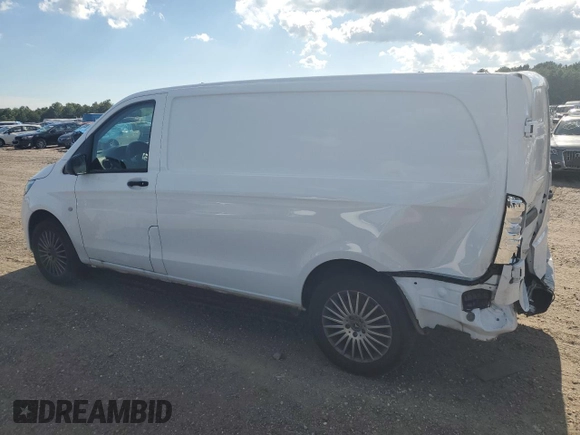 2023 Mercedes-Benz Metris Cargo with VIN W1YV0BEY6P4321698, listed as a Copart auction lot 65737114 with 14,019 mi miles and Salvage title. Bid and sale history available at DreamBid. Image 2.