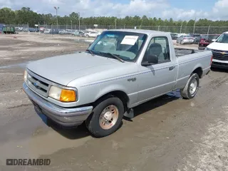 1997 Ford Ranger XLT with VIN 1FTCR10A9VUC47955, listed as a IAAI auction lot 41951144 with 213,615 mi miles. Bid and sale history available at carsss.com. Image 2.