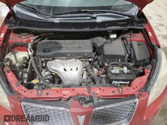 2009 Pontiac Vibe with VIN 5Y2SM67089Z475362, listed as a Copart auction lot 79842424 with 168,755 mi miles and Salvage Title. Bid and sale history available at carsss.com. Image 11.