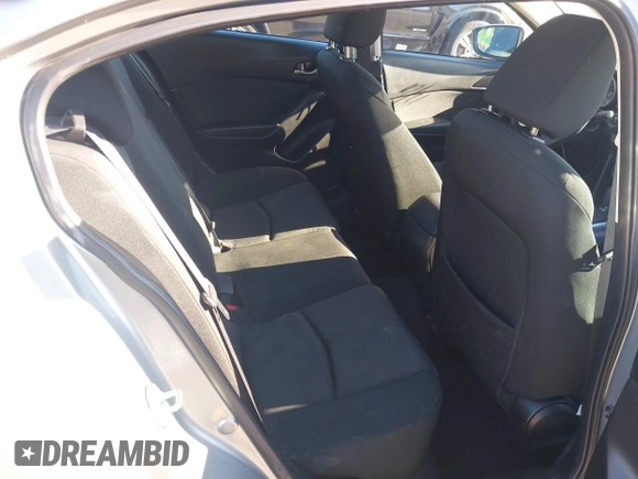 2015 Mazda 3 i SV with VIN JM1BM1T75F1258853, listed as a IAAI auction lot 41279651 with 36,437 mi miles. Bid and sale history available at carsss.com. Image 8.