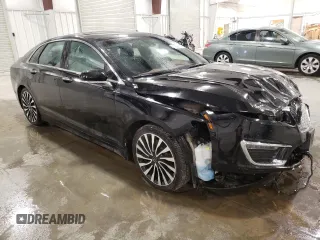 2018 Lincoln MKZ with VIN 3LN6L5HC6JR615212, listed as a Copart auction lot 79290314 with 94,013 mi miles and Salvage title. Bid and sale history available at DreamBid. Image 4.