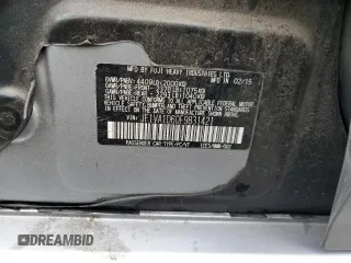 2015 Subaru WRX Premium with VIN JF1VA1D60F9831421, listed as a Copart auction lot 87465224 with 103,918 mi miles and Salvage Title. Bid and sale history available at carsss.com. Image 14.