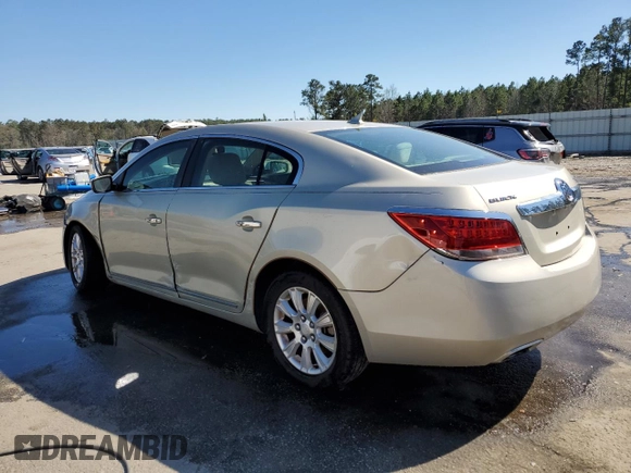 2013 Buick LaCrosse with VIN 1G4GA5E37DF268876, listed as a Copart auction lot 48809295 with 142,721 mi miles and Salvage title. Bid and sale history available at DreamBid. Image 2.