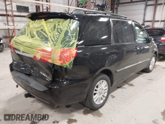 2009 Toyota Sienna XLE with VIN 5TDBK22CX9S026735, listed as a IAAI auction lot 41858014 with 187,761 mi miles and . Bid and sale history available at DreamBid. Image 4.