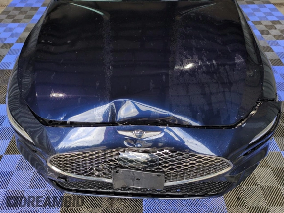 2023 Genesis G70 2.0T with VIN KMTG34TA0PU132391, listed as a Copart auction lot 72075974 with 17,479 mi miles and Salvage Title. Bid and sale history available at DreamBid. Image 11.