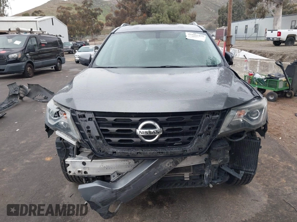 2018 Nissan Pathfinder SL with VIN 5N1DR2MN8JC647427, listed as a IAAI auction lot 41801427 with 148,741 mi miles. Bid and sale history available at carsss.com. Image 12.