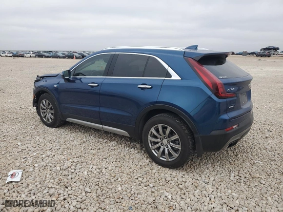 2019 Cadillac XT4 AWD Premium Luxury with VIN 1GYFZDR44KF139636, listed as a Copart auction lot 43924775 with 81,495 mi miles and Salvage Title. Bid and sale history available at carsss.com. Image 2.