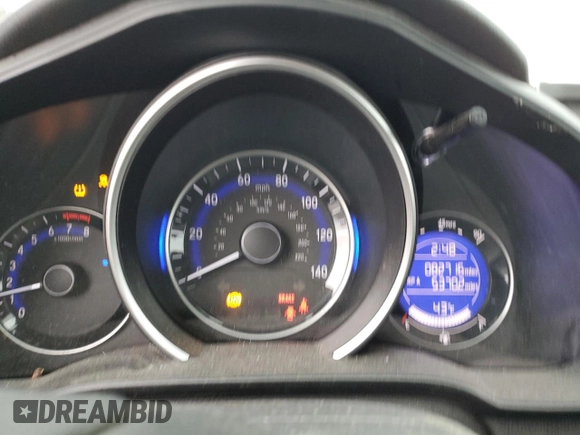 2017 Honda Fit LX with VIN 3HGGK5G50HM702451, listed as a Copart auction lot 80144223 with 82,716 mi miles and Salvage Title. Bid and sale history available at DreamBid. Image 9.