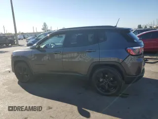 2019 Jeep Compass Altitude with VIN 3C4NJCBBXKT676691, listed as a Copart auction lot 48334295 with 62,156 mi miles and Salvage Title. Bid and sale history available at carsss.com. Image 2.