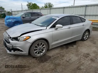 2017 Ford Fusion Hybrid SE with VIN 3FA6P0LU0HR319081, listed as a Copart auction lot 55345405 with 202,082 mi miles and Non repairable. Bid and sale history available at DreamBid. Image 1.