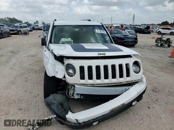 2017 Jeep Patriot Sport SE with VIN 1C4NJPBA6HD202041, listed as a Copart auction lot 61587905 with 78,562 mi miles and Salvage title. Bid and sale history available at DreamBid. Image 14.