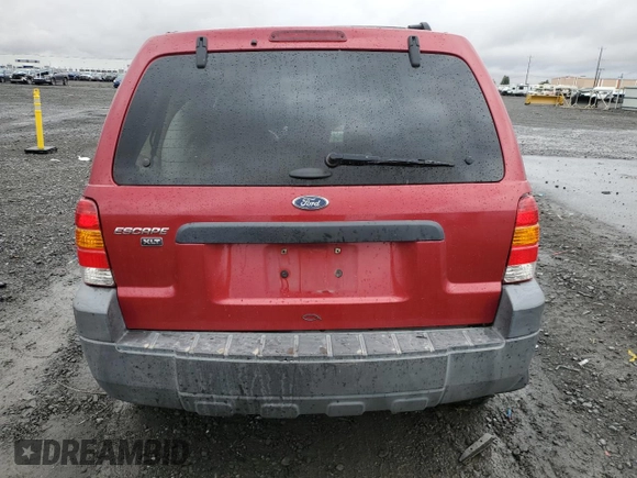 2005 Ford Escape XLT with VIN 1FMYU93195KA41167, listed as a Copart auction lot 77366534 with 196,139 mi miles and Non Repairable. Bid and sale history available at carsss.com. Image 6.