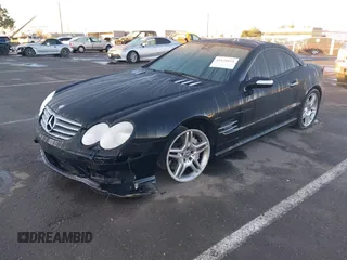 2006 Mercedes-Benz SL with VIN WDBSK76F66F113088, listed as a IAAI auction lot 41624451 with 21,116 mi miles and . Bid and sale history available at DreamBid. Image 2.