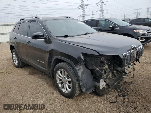2019 Jeep Cherokee Latitude z VIN 1C4PJLCB9KD269779, wystawiony jako Copart lot #53044105 z przebiegiem 133 845 mil mil oraz Szkoda całkowita • Salvage title. Historia ofert i sprzedaży dostępna na DreamBid. Obrazek 4.
