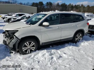 2018 Honda Pilot EX-L with VIN 5FNYF5H50JB003868, listed as a Copart auction lot 43184505 with 108,501 mi miles and Salvage Title. Bid and sale history available at carsss.com. Image 1.