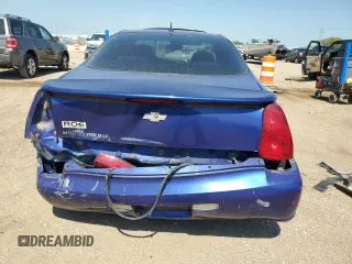 2006 Chevrolet Monte Carlo LT 3.5L with VIN 2G1WM15KX69375609, listed as a Copart auction lot 69091684 with 204,401 mi miles and Salvage Title. Bid and sale history available at carsss.com. Image 6.
