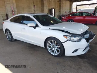 2015 Mazda 6 i Touring with VIN JM1GJ1V5XF1201431, listed as a IAAI auction lot 42072073 with 126,788 mi miles. Bid and sale history available at carsss.com. Image 1.