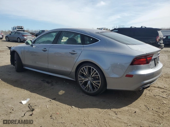 2016 Audi A7 3.0 TDI Prestige with VIN WAU2MAFC7GN082873, listed as a Copart auction lot 48117905 with 48142 miles and Salvage Title. Bid and sale history available at carsss.com. Image 2.