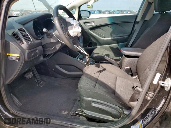 2017 Kia Forte LX with VIN 3KPFK4A73HE110745, listed as a Copart auction lot 50652175 with 102,385 mi miles and Salvage Title. Bid and sale history available at carsss.com. Image 7.