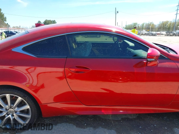 2016 Lexus RC 300 F Sport with VIN JTHSM5BCXG5001041, listed as a IAAI auction lot 41800718 with 86,523 mi miles and . Bid and sale history available at DreamBid. Image 14.