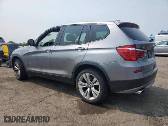 2014 BMW X3 xDrive35i z VIN 5UXWX7C58E0E77502, wystawiony jako Copart lot #59159245 z przebiegiem 131 425 mil mil oraz Szkoda całkowita • Salvage title. Historia ofert i sprzedaży dostępna na DreamBid. Obrazek 2.