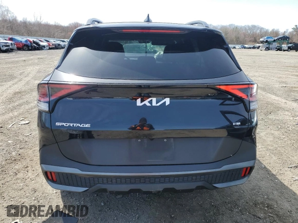 2023 Kia Sportage X-Line with VIN 5XYK6CAF7PG041886, listed as a Copart auction lot 51122875 with 36,503 mi miles and Salvage Title. Bid and sale history available at DreamBid. Image 6.