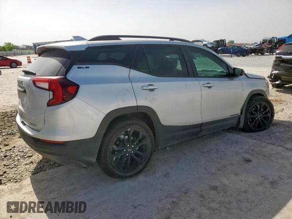2022 GMC Terrain SLE с VIN 3GKALMEV9NL262444, выставлен на аукционе Copart как лот 56819785 с пробегом 41 298 миль миль и Списание • Salvage title. История ставок и продаж доступна на DreamBid. Изображение 3.