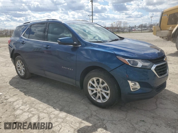 2019 Chevrolet Equinox LT with VIN 2GNAXKEV1K6107138, listed as a Copart auction lot 50838785 with 33,006 mi miles and Salvage Title. Bid and sale history available at DreamBid. Image 4.