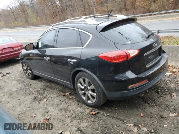 2008 Infiniti EX Journey with VIN JNKAJ09E08M301919, listed as a Copart auction lot 80891144 with Not Provided miles and Salvage Title. Bid and sale history available at DreamBid. Image 2.