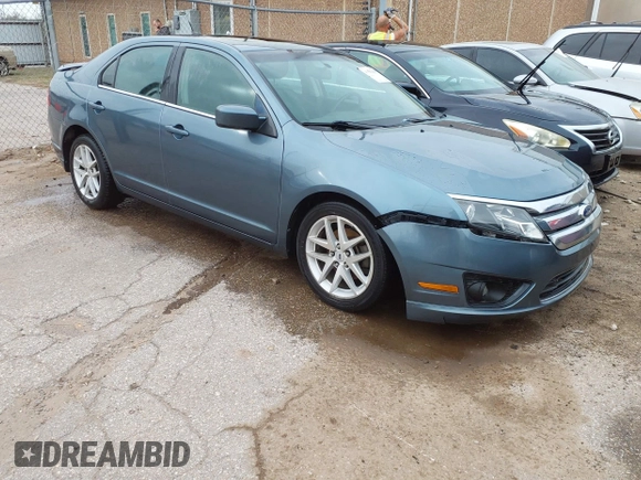 2011 Ford Fusion SEL with VIN 3FAHP0JA5BR279394, listed as a IAAI auction lot 41582899 with 216,092 mi miles. Bid and sale history available at carsss.com. Image 1.