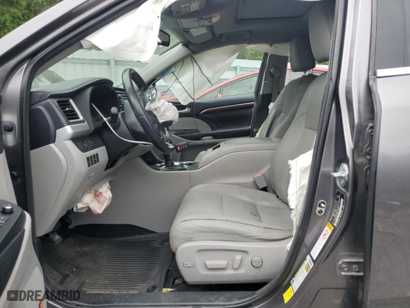 2015 Toyota Highlander Limited with VIN 5TDDKRFH8FS179004, listed as a Copart auction lot 52217125 with 156,334 mi miles and Salvage Title. Bid and sale history available at carsss.com. Image 7.