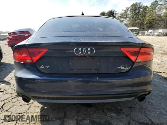 2015 Audi A7 3.0 Prestige with VIN WAU2GAFC2FN063296, listed as a Copart auction lot 43874424 with 99,370 mi miles. Bid and sale history available at carsss.com. Image 6.