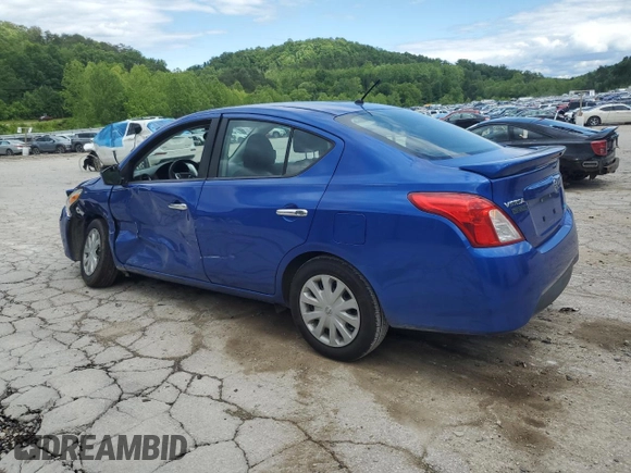 2015 Nissan Versa SV with VIN 3N1CN7AP7FL824210, listed as a Copart auction lot 58323395 with 69,724 mi miles and Salvage title. Bid and sale history available at DreamBid. Image 2.