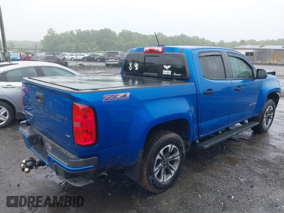 2022 Chevrolet Colorado 4WD Z71 z VIN 1GCGTDEN7N1124379, wystawiony jako IAAI lot #42372796 z przebiegiem 60 943 mil mil oraz . Historia ofert i sprzedaży dostępna na DreamBid. Obrazek 4.