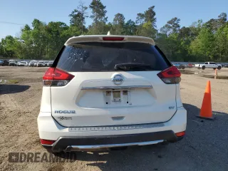 2017 Nissan Rogue SV with VIN JN8AT2MT5HW381398, listed as a Copart auction lot 52356335 with 58,292 mi miles and Salvage Title. Bid and sale history available at carsss.com. Image 6.