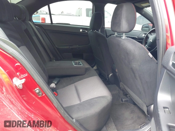 2017 Mitsubishi Lancer ES with VIN JA32U2FU6HU011946, listed as a IAAI auction lot 41918643 with 63,544 mi miles. Bid and sale history available at carsss.com. Image 8.