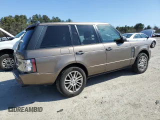 2011 Land Rover Range Rover HSE with VIN SALME1D41BA347400, listed as a Copart auction lot 48961415 with 123,814 mi miles and Clean title. Bid and sale history available at DreamBid. Image 3.