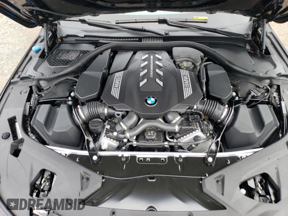2024 BMW 8 Series M850i xDrive z VIN WBABC4C01RCR33725, wystawiony jako Copart lot #78457344 z przebiegiem 5 469 mil mil oraz Szkoda całkowita • Salvage title. Historia ofert i sprzedaży dostępna na DreamBid. Obrazek 11.