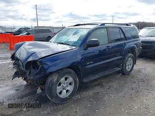 2004 Toyota 4Runner SR5 with VIN JTEBU14R648016279, listed as a IAAI auction lot 41952353 with 165,699 mi miles and . Bid and sale history available at DreamBid. Image 2.