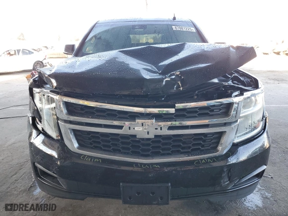 2019 Chevrolet Tahoe LS with VIN 1GNSCAKC1KR154705, listed as a Copart auction lot 87881225 with 81,647 mi miles and Salvage Title. Bid and sale history available at carsss.com. Image 5.