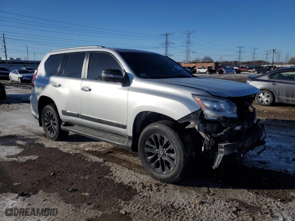 2018 Lexus GX with VIN JTJJM7FX2J5201213, listed as a Copart auction lot 46121505 with 62,346 mi miles and Salvage Title. Bid and sale history available at carsss.com. Image 4.