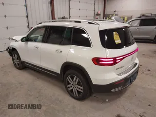 2024 Mercedes-Benz EQB 250+ z VIN W1N9M0CB2RN100134, wystawiony jako IAAI lot #41924624 z przebiegiem 2403 mil mil oraz . Historia ofert i sprzedaży dostępna na DreamBid. Obrazek 3.