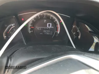 2018 Honda Civic LX with VIN 19XFC2F53JE203053, listed as a Copart auction lot 80767814 with 82,349 mi miles and Salvage Title. Bid and sale history available at DreamBid. Image 9.